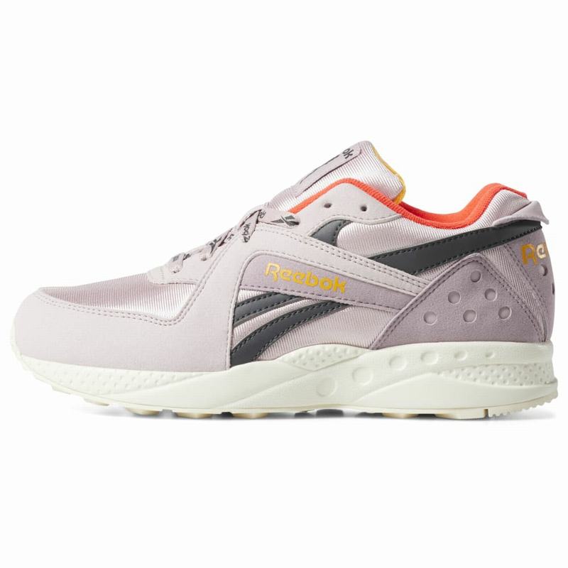 Tenisi Reebok Pyro Dama Gri/Gri/Rosii Romania SX8400AV